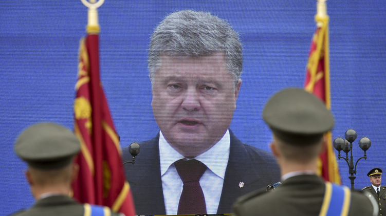 Выступления президента Петра Порошенко разительно отличаются друг от друга из года в год, фото: .president.gov.ua