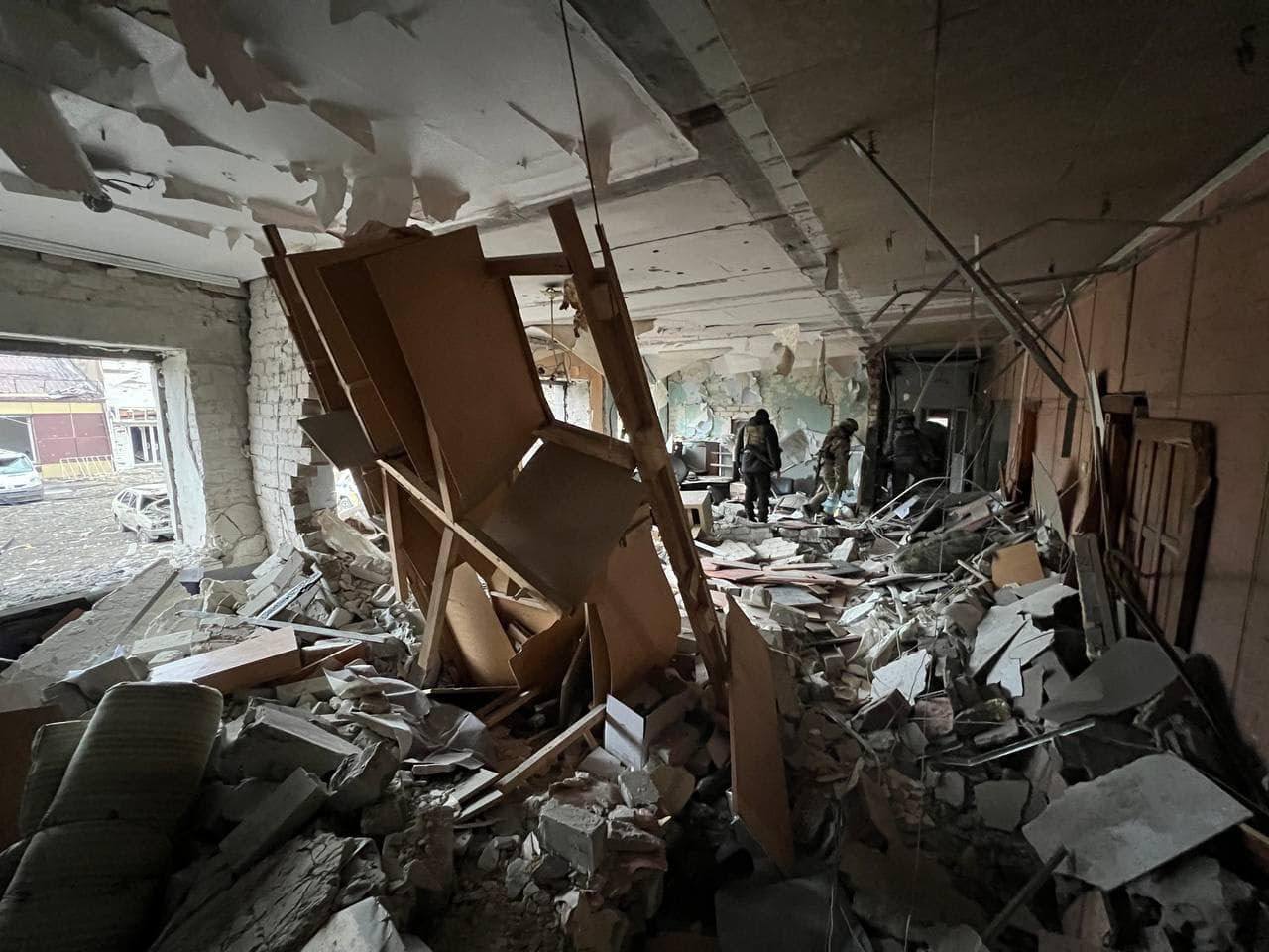 Россияне нанесли удар по Лиманскому отделению полиции