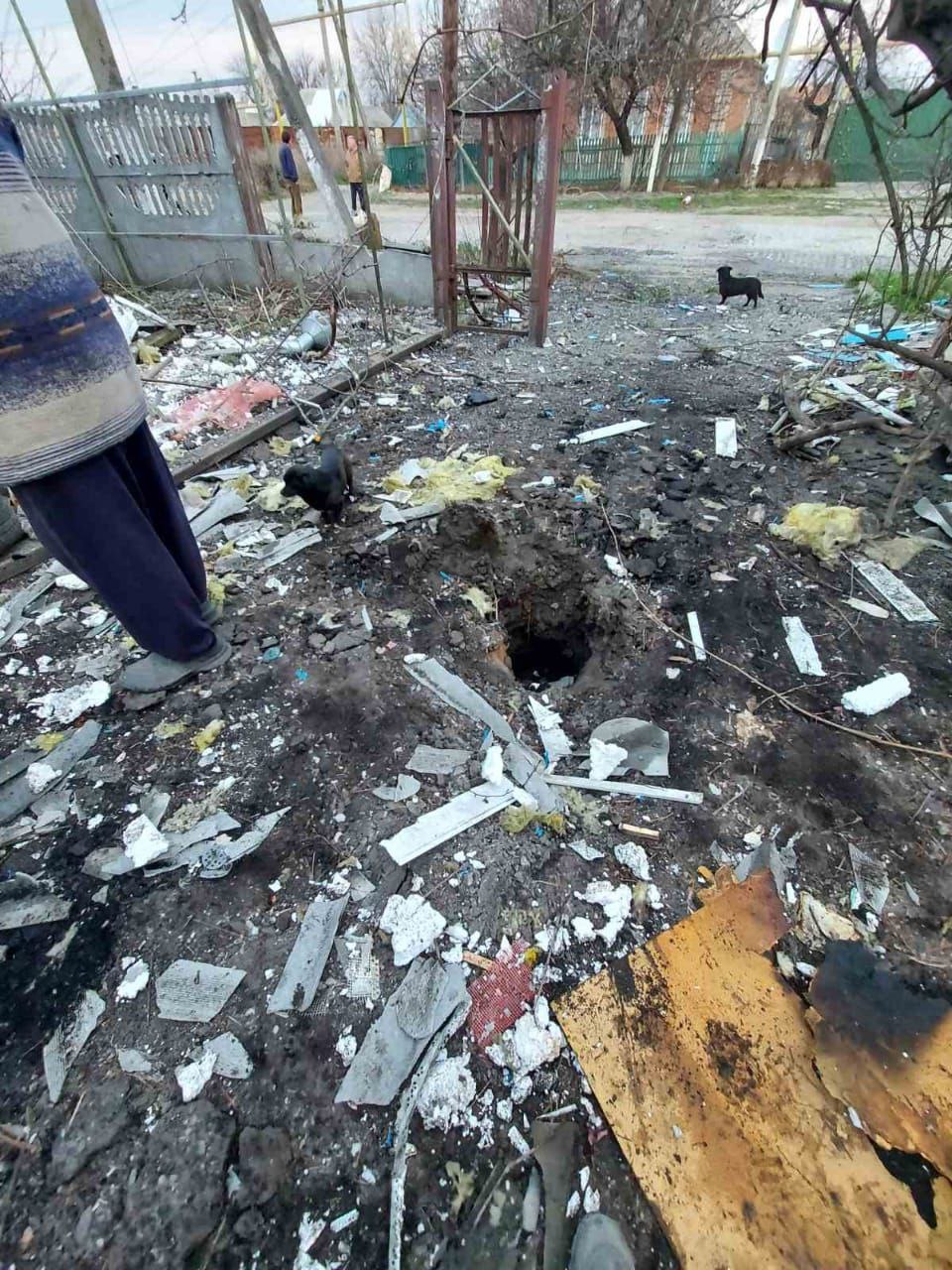 росіяни обстріляли Оріхів