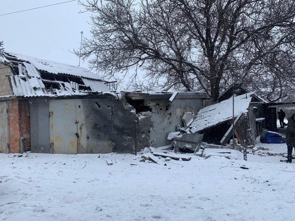 Последствия обстрела, фото 1