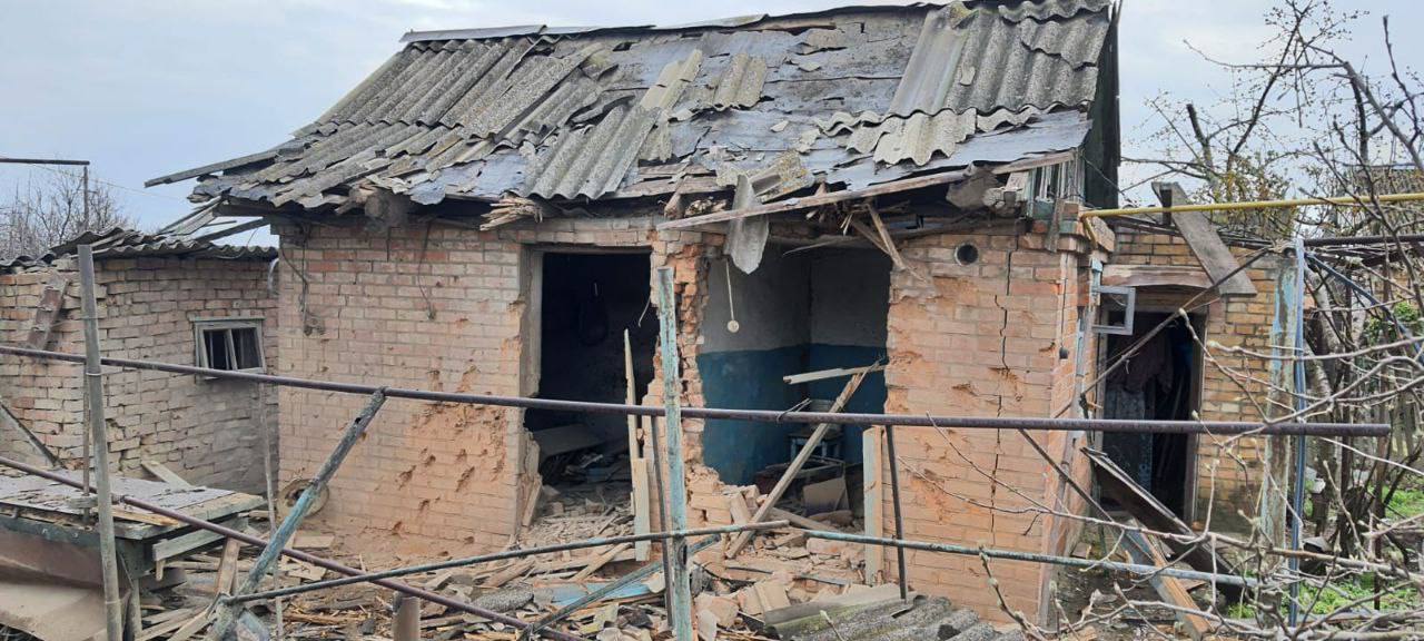 обстрел Никополя