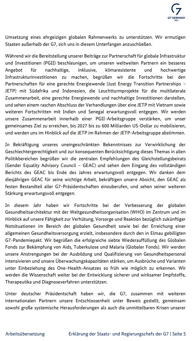 Итоги заседания G7, с.5