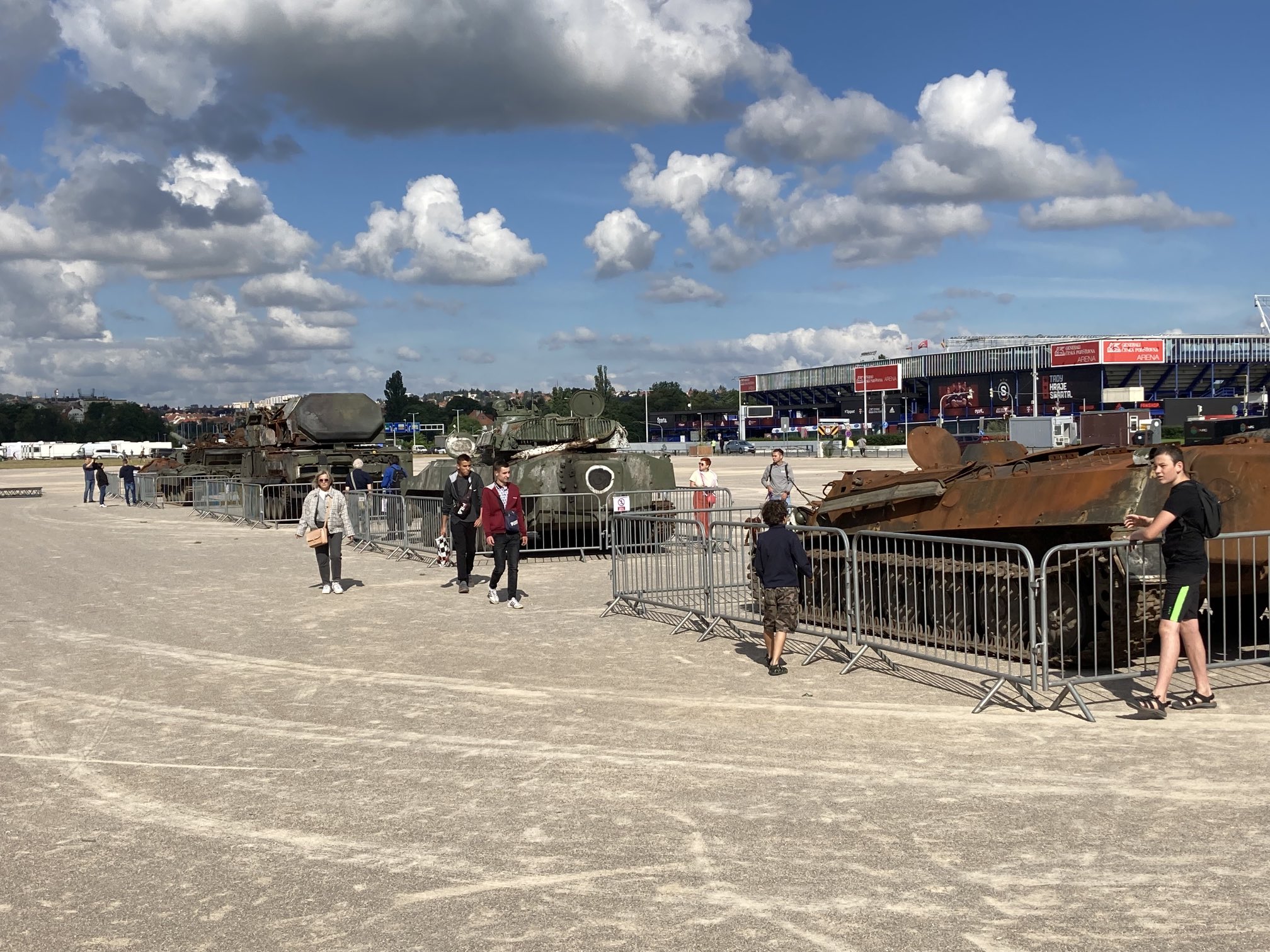 Выставка российской техники в Праге