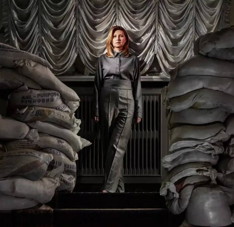 Фото Зеленской в Офисе президента