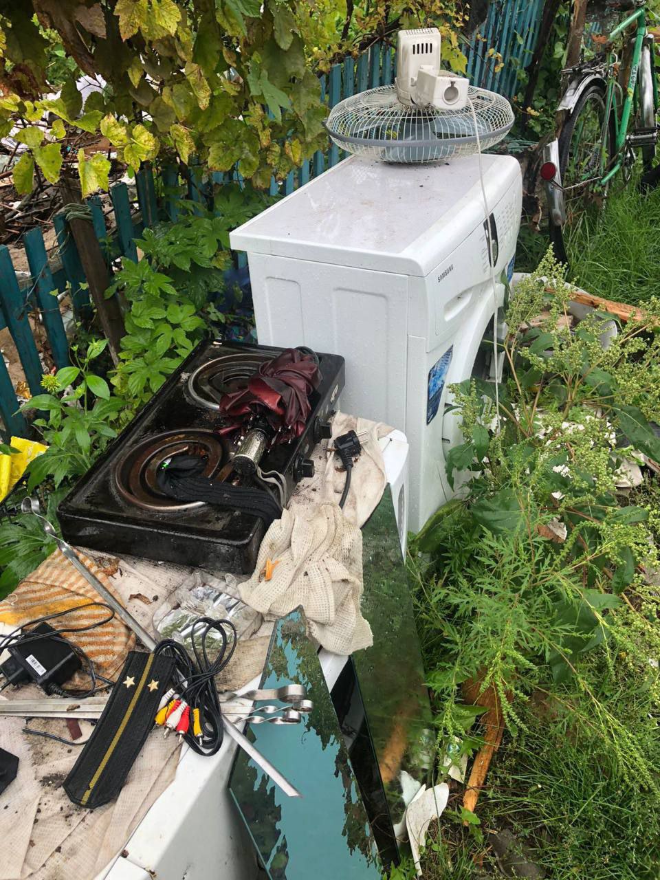 Брошенные позиции россиян на Донбассе