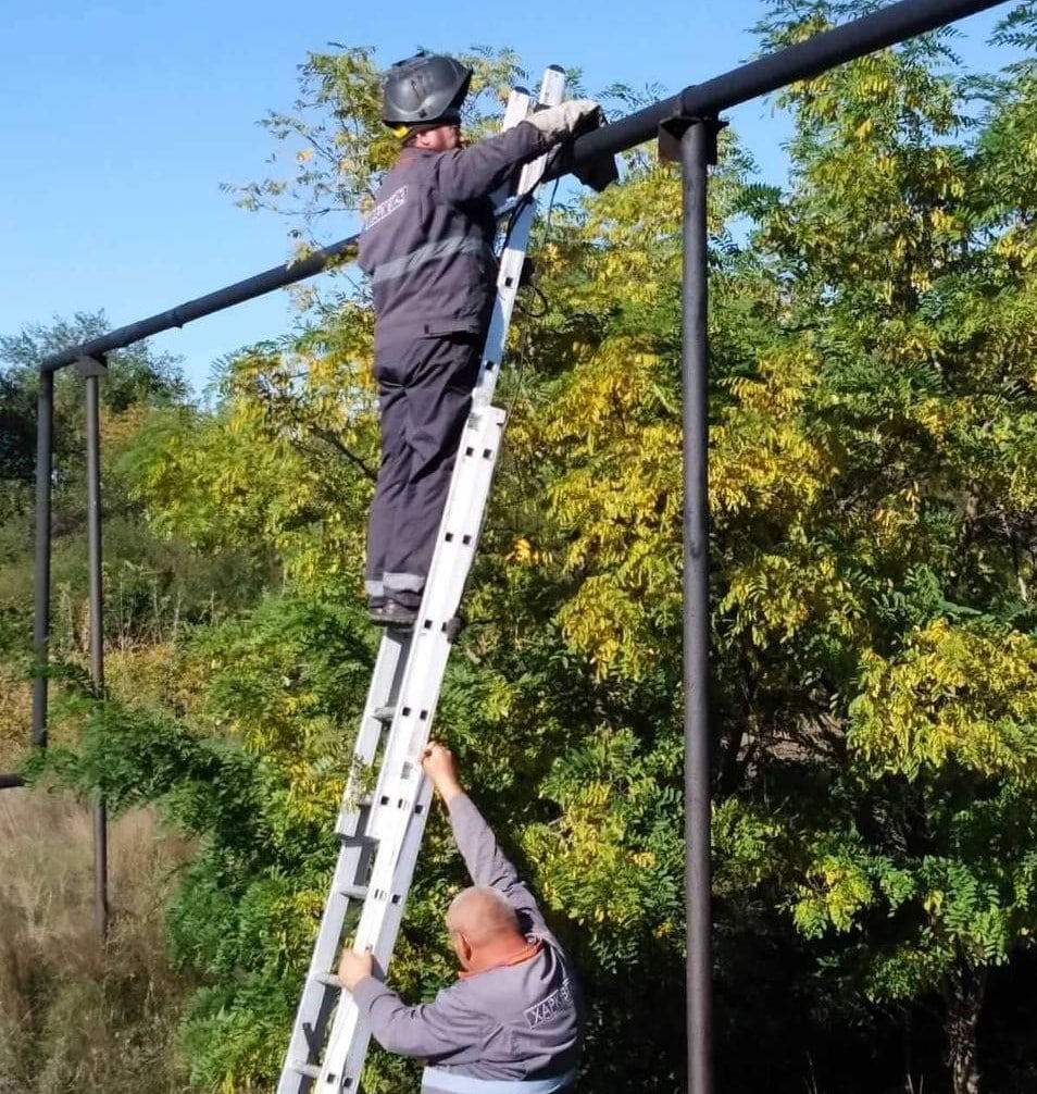 На освобожденных территориях Харьковщины продолжается восстановление инфраструктуры