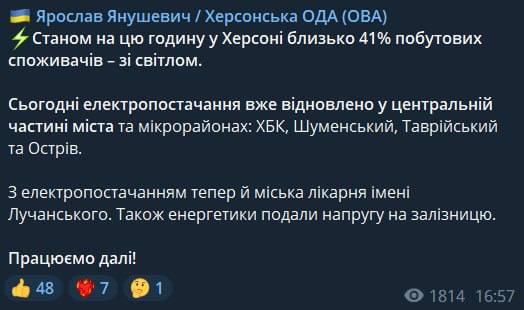  скрин с Telegram