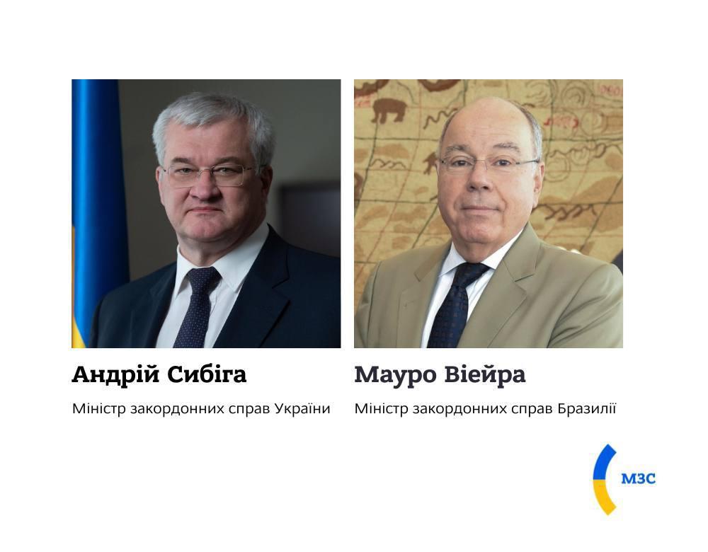 Андрей Сибига попросил Бразилию уговорить президента России Владимира Путина приехать в Стамбул