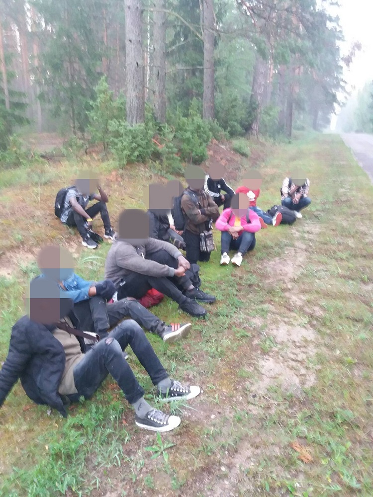 В Литве пограничники открыли огонь из-за мигрантов со стороны Беларуси. Фото: pasienis.lt