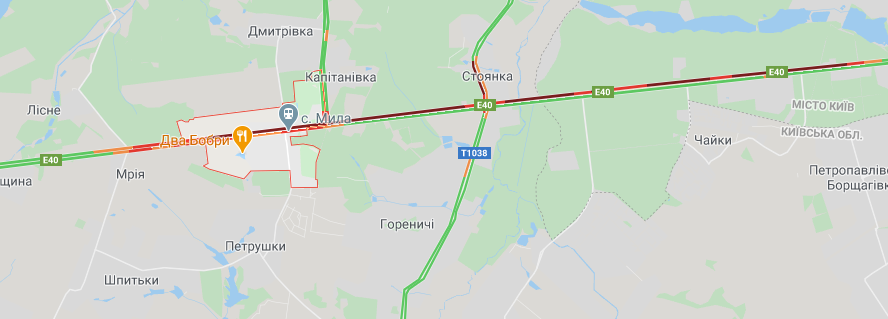 Под Киевом из-за смертельного ДТП с участием патрульного образовалась 13-километровая пробка. Видео 18+. Скриншот