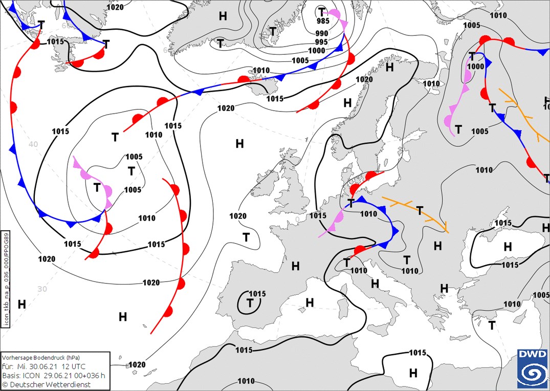 Фото:в Украине у западных областей Украины разляжется линия сходимости