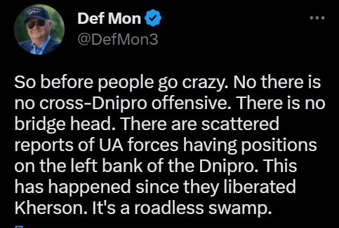 Военные блогеры опровергают наличие плацдарма ВСУ на левобережье Днепра под Херсоном