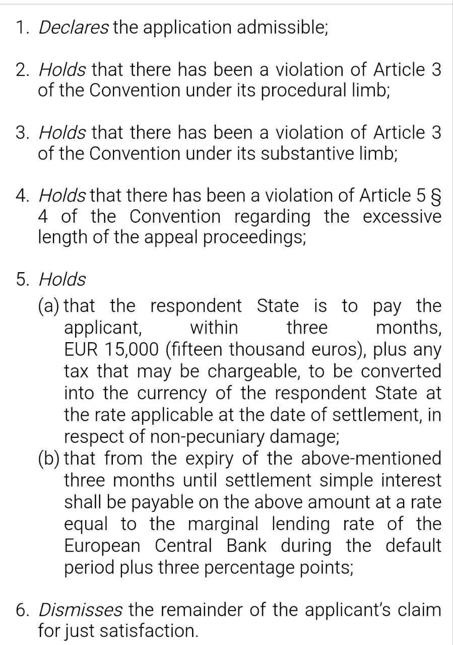 Знімок рішення ЄСПЛ &ndash; с.3