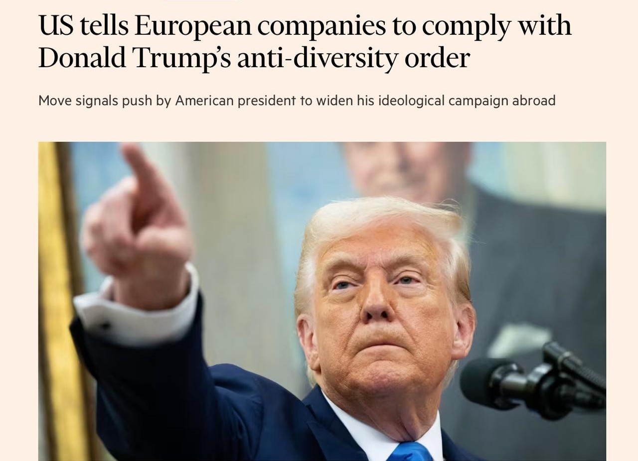 Знімок заголовка на ft.com