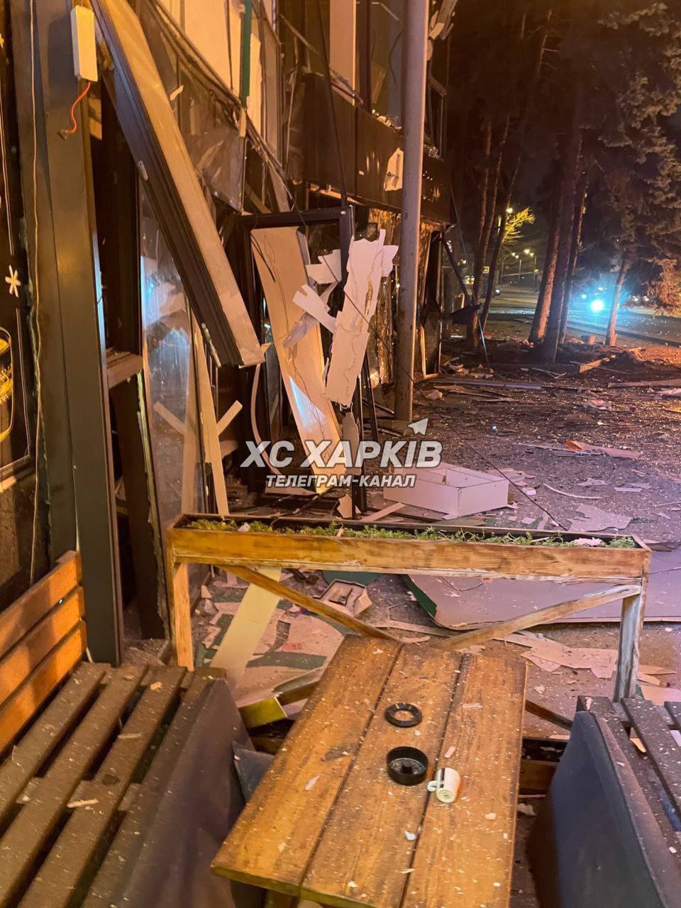 Фото разрушений после взрыва. Источник - Телеграм