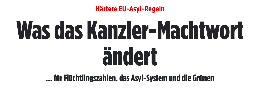 Снимок заголовка в BILD