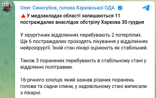 Снимок сообщения в Телеграм