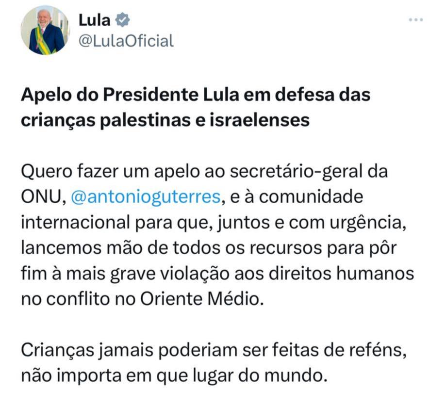 Снимок сообщения в Х (бывший Твиттер)