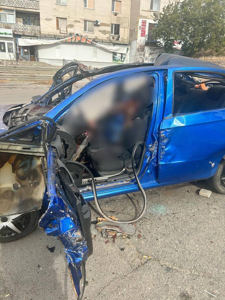 Фото наслідків російського удару. Джерело - Телеграм