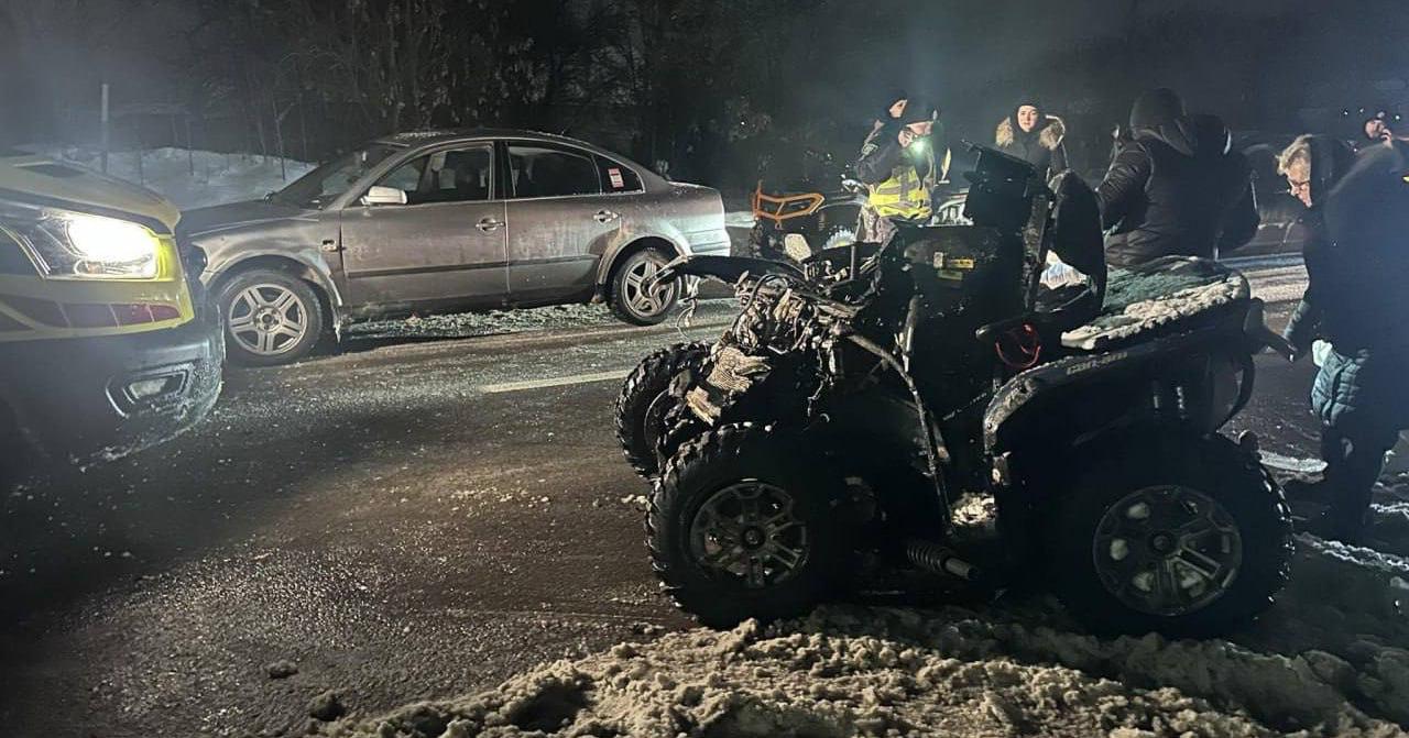 Фото последствий ДТП на трассе во Львов. Источник - Телеграм